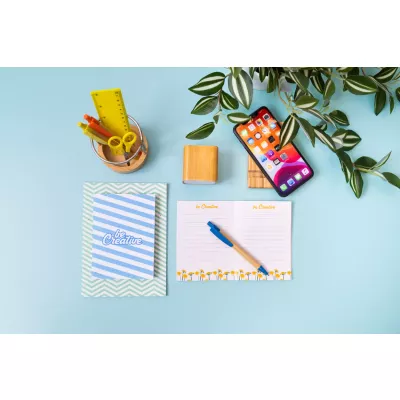 CreaNote Plus A5 Seed niestandardowy notatnik z papieru nasiennego - biały (AP716882)