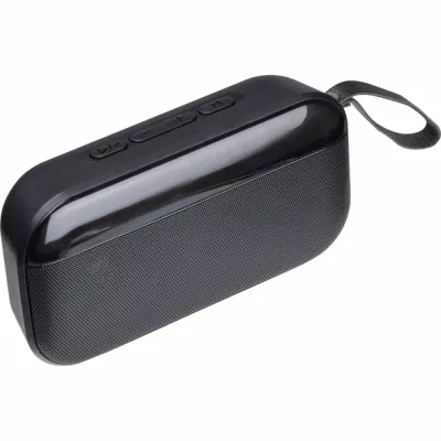 Głośnik bluetooth podświetlany LED MIRELA - czarny (3524303)