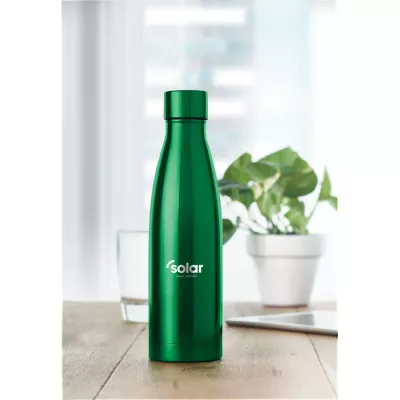 Butelka termiczna stalowa 500 ml BELO BOTTLE - Zielony (MO9812-09)
