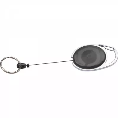 Brelok z karabińczykiem i zwijaną linką DIANA - czarny (9117103)