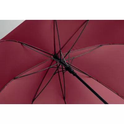 Parasol automatyczny 27" z drewnianą rączką RAYNA - Burgund (MO3220-02)