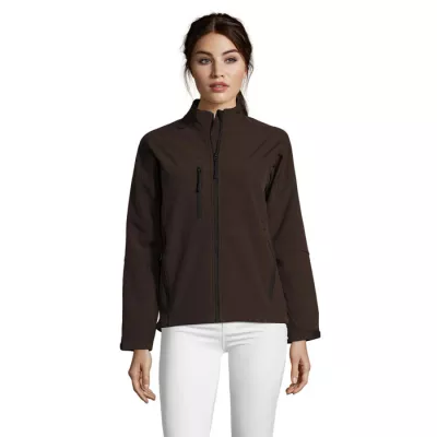 Softshell damski wodoodporny 340 g/m² Sol's ROXY - Dark Chocolate (S46800-DC)