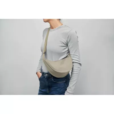 Torba crossbody z oxford 400D KOROVIN CROSS - Zgaszona Biel (MO2685-43)
