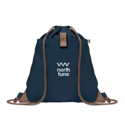 Worek z bawełny z recyklingu 220 g/m² PANDA BAG - Francuski Granat (MO6550-85)