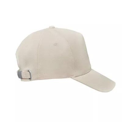 Czapka z daszkiem organiczna 250 g/m² BICCA CAP - Bezowy (MO6432-13)