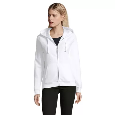 Bluza damska rozpinana 280 g/m² Sol's SPIKE WOMEN - Bialy (S03106-WH)