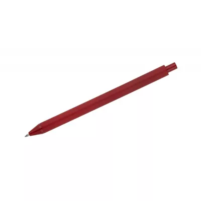 Długopis z powłoką soft touch FULKO - czerwony (19829-04)