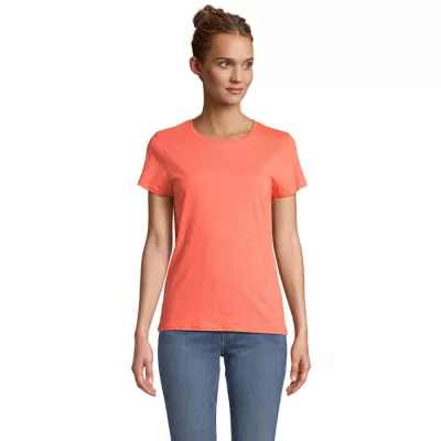 Koszulka damska 150 g/m² Sol's CRUSADER WOMEN - Pop Orange (S03581-PO)