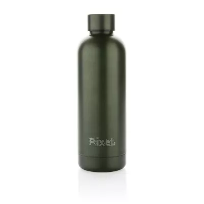 Butelka termiczna 500 ml, stal nierdzewna z recyklingu - zielony (P435.707)