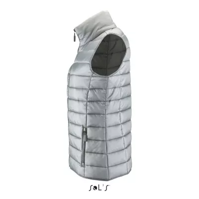 Kamizelka pikowana damska Sol's WAVE WOMEN - Metal Grey (S01437-MG)
