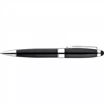 Długopis metalowy touch pen ROSE - czarny (1851003)