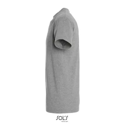 Koszulka męska bawełniana 190 g/m² Sol's IMPERIAL - Szary Melanż (S11500-GM)