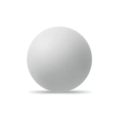 Piłka gumowa do odbijania 6 cm FUNBALL - Bialy (MO2931-06)