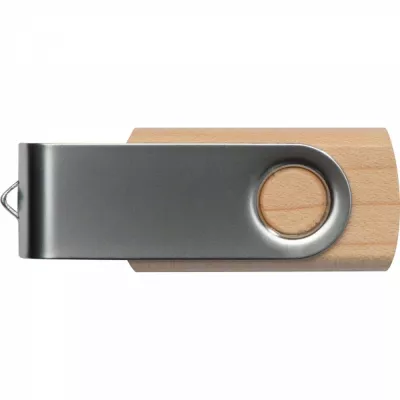 Pendrive drewniany 4GB 2.0 KLAUDIA - brązowy (2087601)