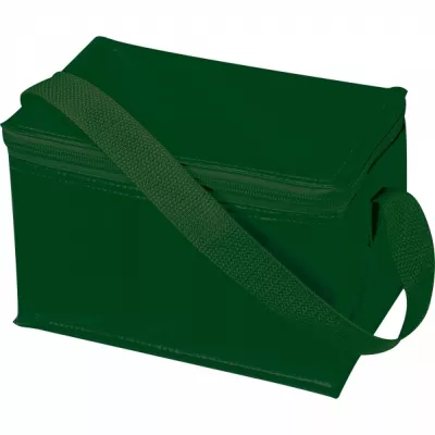 Torba termiczna na 6 puszek 330 ml ROXANNE - ciemnozielony (6700499)