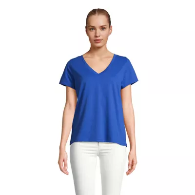 Koszulka damska V-neck Sol's REGENT V WOMEN - Niebieski (S04766-RB)