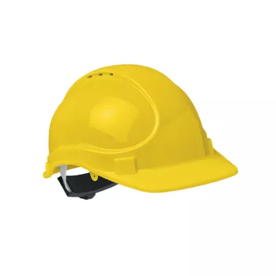 Kask ochronny z ABS EN397 HELM - Zólty (MO2456-08)