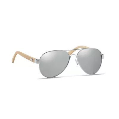 Okulary przeciwsłoneczne UV400 HONIARA - Srebrny Blyszczacy (MO6450-17)
