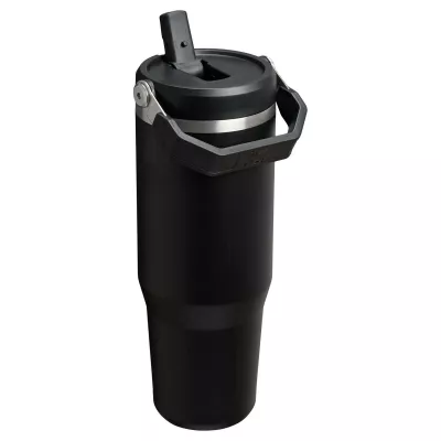 Stanley IceFlow™ 2.0 termoizolowany kubek ze stali nierdzewnej, pojemność 890 ml, z odchylaną słomką - Czarny (10098290)