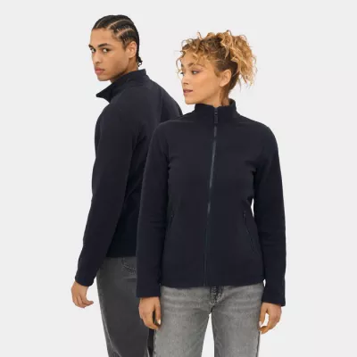 Bluza polarowa męska na zamek 220 g/m² Sol's NORMAN - Granatowy (S02093-NY)