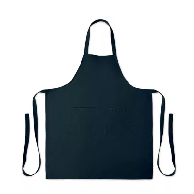 Fartuch z bawełny organicznej 240 g/m² GAMMA - Niebieski (MO2249-04)