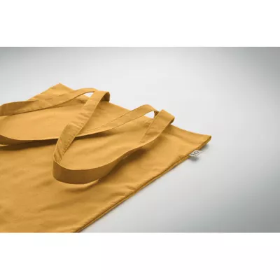 Torba z bawełny z recyklingu 140 g/m² VIVEKA COLOUR - Ochre (MO2302-78)