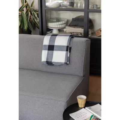 Koc polarowy 127 x 152 cm 180 g/m² - biały (P459.053)