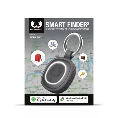 Fresh 'n Rebel Smart Finder 2 Lokalizator Bluetooth IPX7 wodoodporny - ciemnoszary (LT49202-N0060)