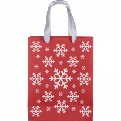 Torebka prezentowa, mała XMAS NATAN - czerwony (8056905)
