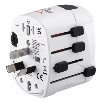 Adapter podróżny Skross for Hama Pro - biały (VH050-02)