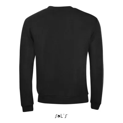 Bluza męska z okrągłym dekoltem 260 g/m² Sol's SPIDER - Czarny (S01168-BK)