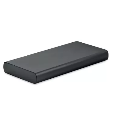 Powerbank 10 000 mAh aluminiowy POWERFLAT 10C - Czarny (MO6770-03)
