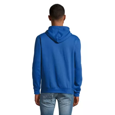 Bluza unisex z kapturem rozpinana 260 g/m² Sol's STONE - Niebieski (S01714-RB)