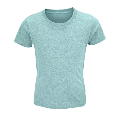 Koszulka organiczna 150 g/m² Sol's CRUSADER KIDS - Heather Light Green (S03580-EJ)