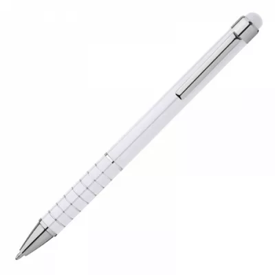 Długopis metalowy touch pen LUEBO - biały (041806)
