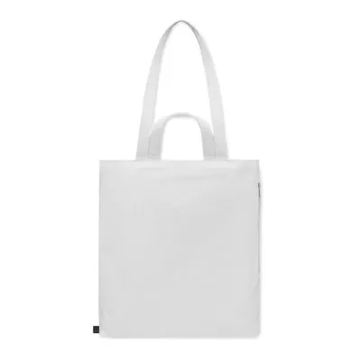 Torba na zakupy z recyklingu 380 g/m² GAVE COLOUR - Bialy (MO2565-06)