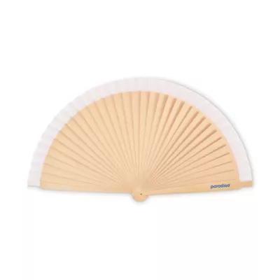 Wachlarz drewniany z 34 żebrami WOODFAN - Bialy (MO2883-06)