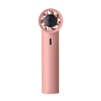 Mini wentylator ręczny z wyświetlaczem 2600 mAh GLACI - Dziecięcy Róż (MO2780-11)