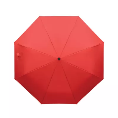 Parasol składany wiatroodporny 21" z RPET UMKRAB - Czerwony (MO2692-05)