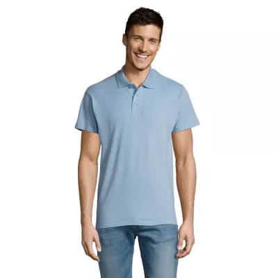 Koszulka polo męska piqué 170 g/m² Sol's SUMMER II - Sky Blue Pique (S11342-SP)