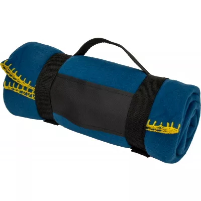 Koc z polaru 170 g/m² GIANFRANCO - granatowy (6690244)