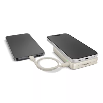 Fresh 'n Rebel Powerbank bezprzewodowy 10000 mAh kompatybilny z MagSafe - beżowy (LT49745-N0055)