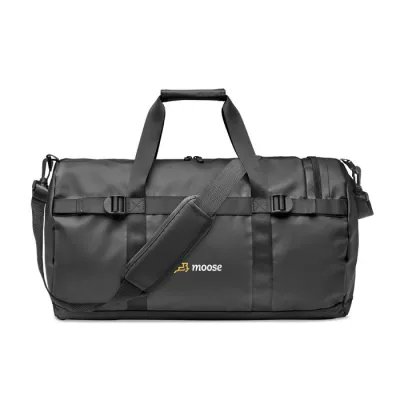 Torba sportowa z tarpauliny JAYA DUFFLE - Czarny (MO6940-03)
