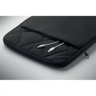 Torba na laptop 15" z nylonu KLYRO - Czarny (MO3182-03)