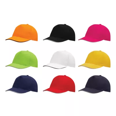 Czapka baseballowa WALK - żółty (56-0702094)
