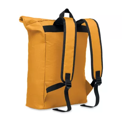 Plecak rolltop na laptop 15" z poliestru 600D IREA - Ochre (MO2170-78)