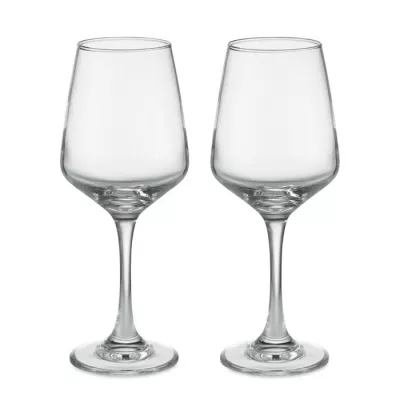 Zestaw 2 kieliszków do wina 400 ml CHEERS - Przezroczysty (MO6643-22)