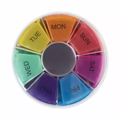 Everypill zestaw pojemników na tabletki - biały (AP800256)