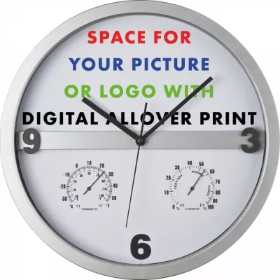 Zegar ścienny CrisMa ERICH - szary (4344907)