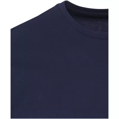 Azurite organiczna koszulka unisex o gramaturze 160 g/m² z krótkim rękawem i certyfikatem OCS - Granatowy (39554-NAVY)